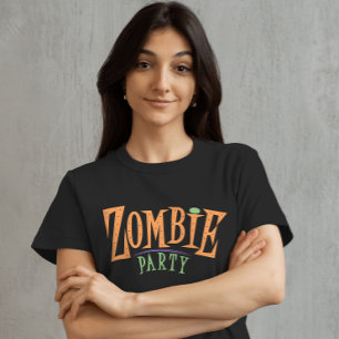 Camiseta Pequeno Monstro do Partido Zombie