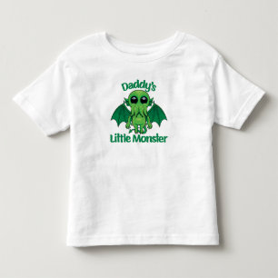 Camiseta Pequeno Monstro e Cute Bebê Cthulhu