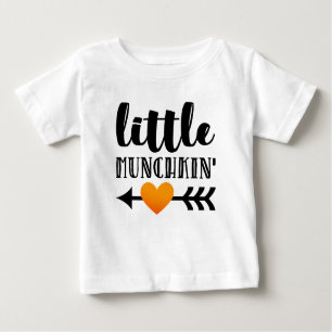 Camiseta Pequeno Munchkin Cardíaco Seta Moderna