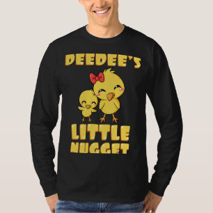 Camiseta Pequeno Nugget Amante de Frango da Vovó Deedee