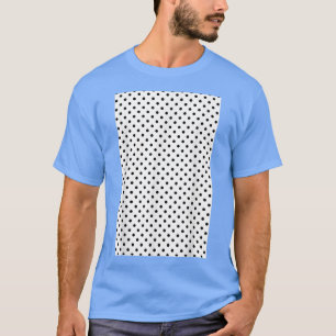 CAMISETA PEQUENO PADRÃO GEOMÉTRICO POLOMÉTRICO DE 1980 BRAN