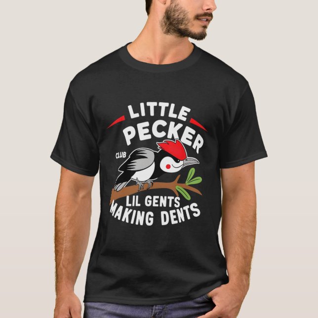Camiseta Pequeno Pecker Club Lil Gents Fazer Dents Retro (Frente)