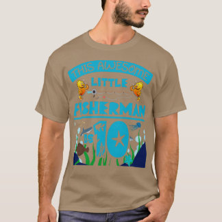 Camiseta Pequeno Pescador Tem Agora 10 Pescarias Aniversári