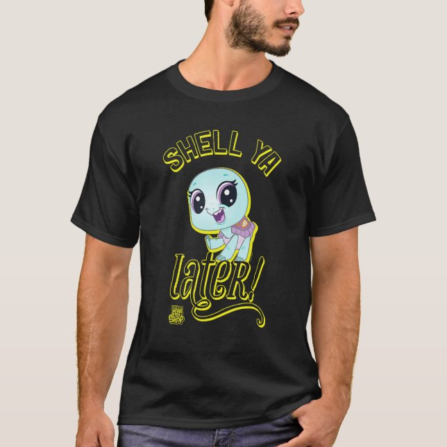 Camiseta Pequeno Pet Compra Shell Ya Mais Tarde Tartaruga! (Frente)
