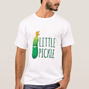 Camiseta Pequeno Picante Verde Vestindo Óculos de sol