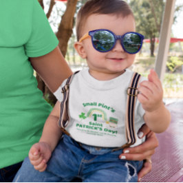 Camiseta Pequeno Pint's 1º Dia de São Patrício Divertido