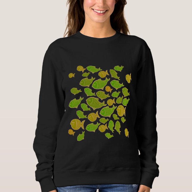 Camiseta Pequeno Prato Verde E Rosa (Frente)