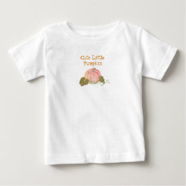 Camiseta Pequeno Pumpkin Primeiro Aniversário - Frase Perso