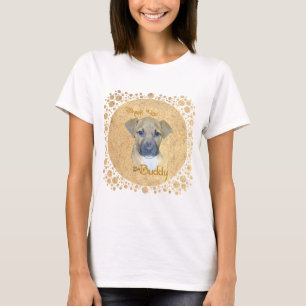 Camiseta Pequeno Pup Ferido - Resgatado!