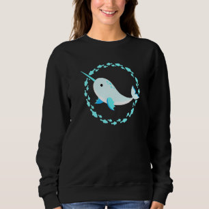 Camiseta Pequeno Raio De Bebê Ridículo Em Círculo De Peixe