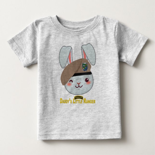 Camiseta Pequeno Ranger Bunny do Pai (Frente)