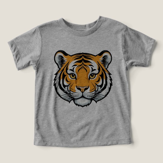 Camiseta Pequeno Rei da Selva (Design frontal)