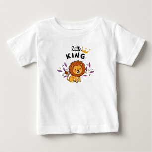 Camiseta Pequeno Rei Desenhado 