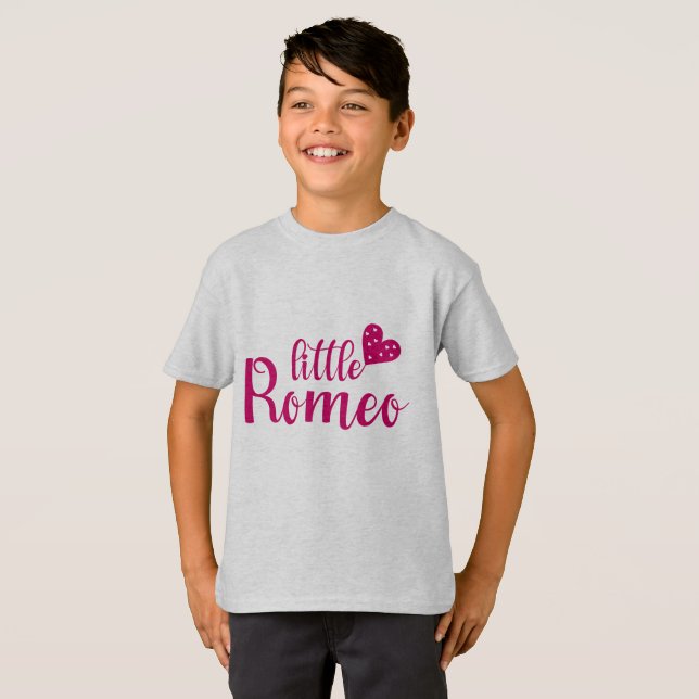 Camiseta Pequeno Romeu (Frente Completa)