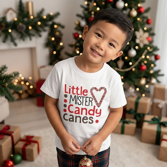Camiseta Pequeno Senhor Bengalas de Natal (Criador carregado)