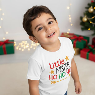 Camiseta Pequeno Senhor Ho Ho Ho Natal