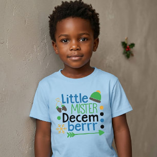 Camiseta Pequeno Senhor Natal de Dezembro