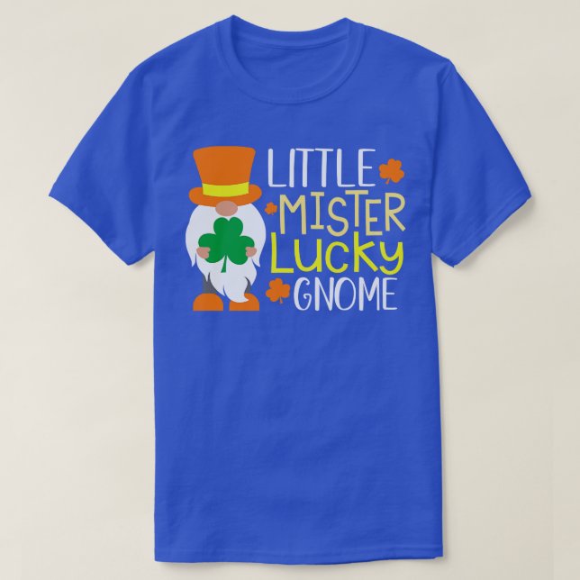 Camiseta Pequeno senhor sortudo (Frente do Design)