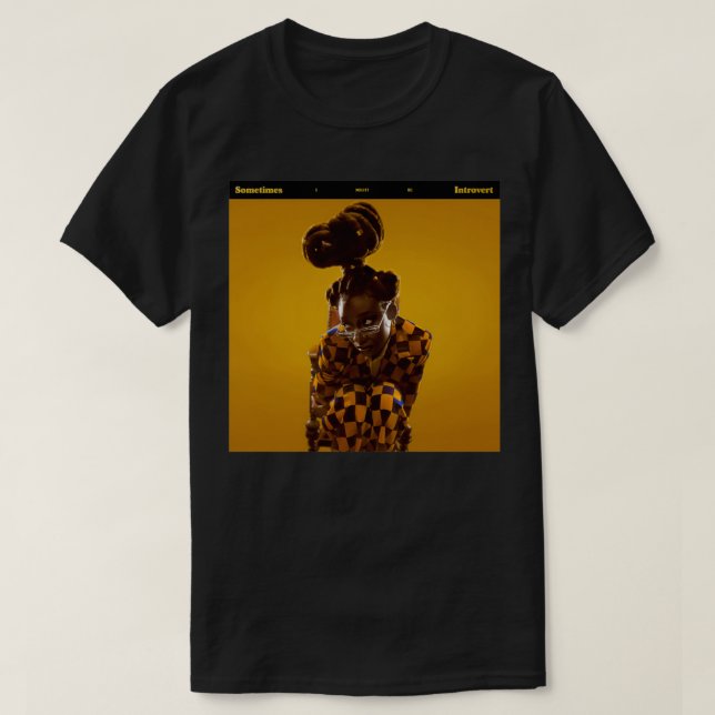 Camiseta Pequeno Simz Às Vezes Eu Posso Ser Introduzido 1 (Frente do Design)