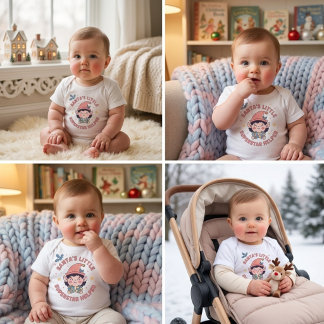 Camiseta Pequeno Superstar Ajudante do Papai Noel