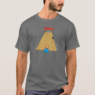 Camiseta pequeno tot fazendo zero no boliche