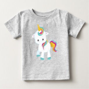 Camiseta Pequeno Unicórnio, Cute Unicorn, Magia Unicórnio