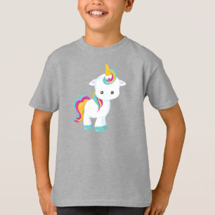 Camiseta Pequeno Unicórnio, Cute Unicorn, Magic Unicorn