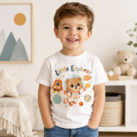 Pequeno Urso Explorador Astronauta Aventureiro Esp