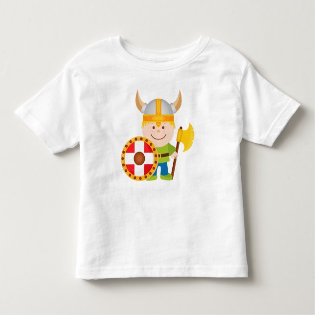 Camiseta Pequeno Viking (Frente)