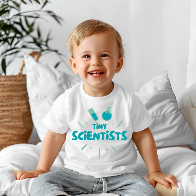 Camiseta Pequenos cientistas (Criador carregado)