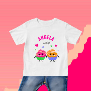 Camiseta Pequenos cupcakes bonitos