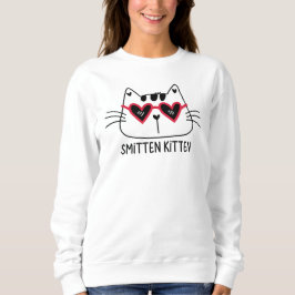 Camiseta Pequenos Dias de os namorados de Kitten gatos ócul