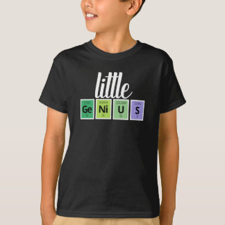 Camiseta Pequenos e Engraçados Símbolos de Elemento de Mesa