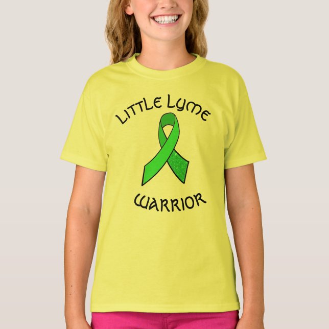 Camiseta Pequenos Guerreiros da Doença de Lyme (Frente)