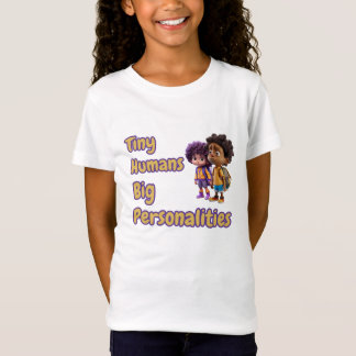 Camiseta Pequenos humanos, grandes personalidades