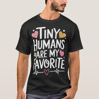 Camiseta Pequenos Humanos São Minha Enfermeira Pediátrica F