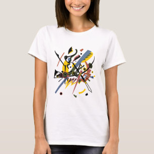 Camiseta Pequenos mundos, Vassily Kandinsky em cores digita