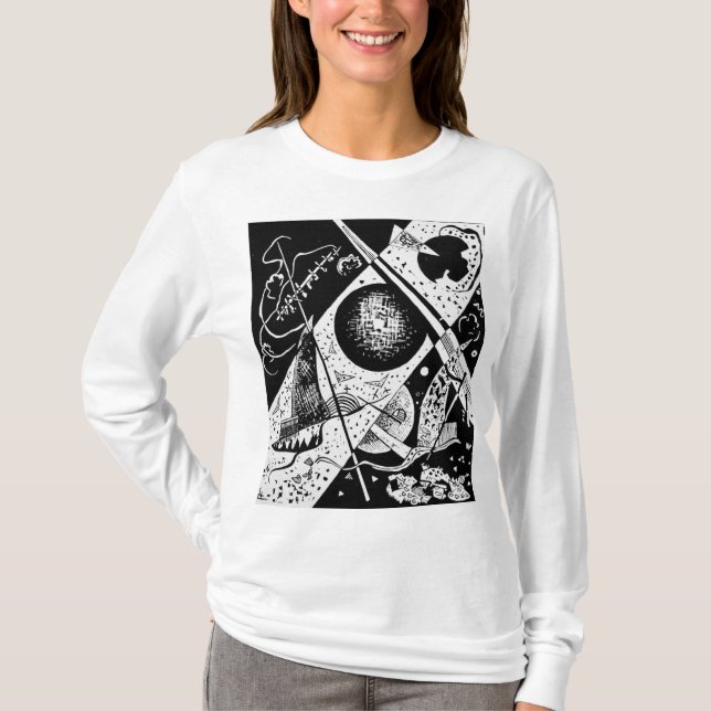 Camiseta Pequenos mundos VI - Kandinsky (Frente)
