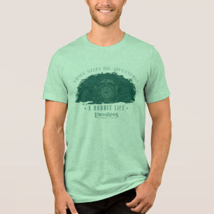 Camiseta Pequenos Passos, Grandes Aventuras - Uma Vida Hobb
