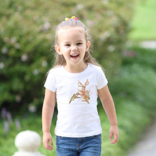 Camiseta Pequenos Polinizadores Personalizados Beija-Flor D