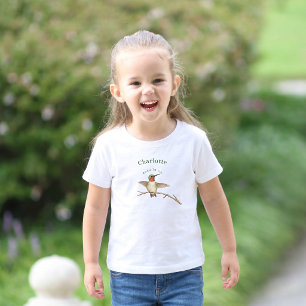 Camiseta Pequenos Polinizadores Personalizados Nascidos Par