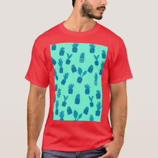 Camiseta Pequenos Potes de Teracotta Azul