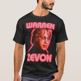 Camiseta Pequenos presentes Warren Art Zevon Idol Dão Pé Pa