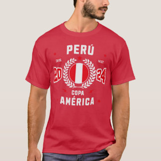 Camiseta Per Copa América 2024 Paixão e Orgulho do Tee