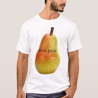 Camiseta pera agradável