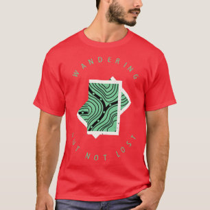Camiseta Perambulando, mas não perdendo o Hiker do Caminhão