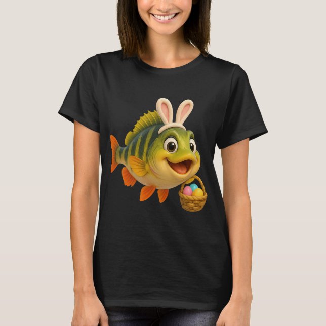 Camiseta Perca Amarela da Páscoa (Frente)