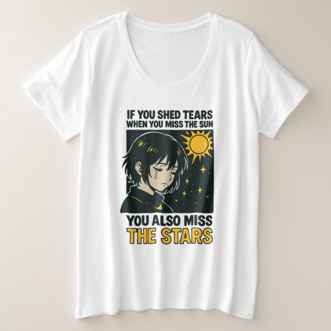 Camiseta Perca as estrelas (Frente do Design)