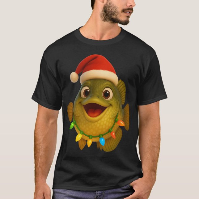 Camiseta Perca-do-natal-de-água-doce (Frente)