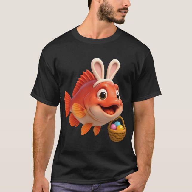 Camiseta Perca do Oceano da Páscoa (Frente)
